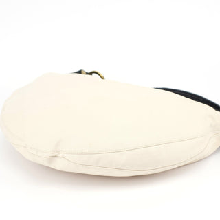 Gucci 2002 Beige Canvas Hobo Shoulder Bag