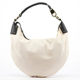 Gucci 2002 Beige Canvas Hobo Shoulder Bag