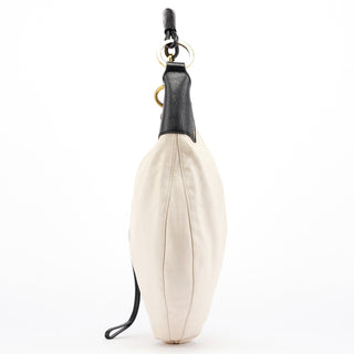 Gucci 2002 Beige Canvas Hobo Shoulder Bag