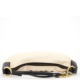 Gucci 2002 Beige Canvas Hobo Shoulder Bag