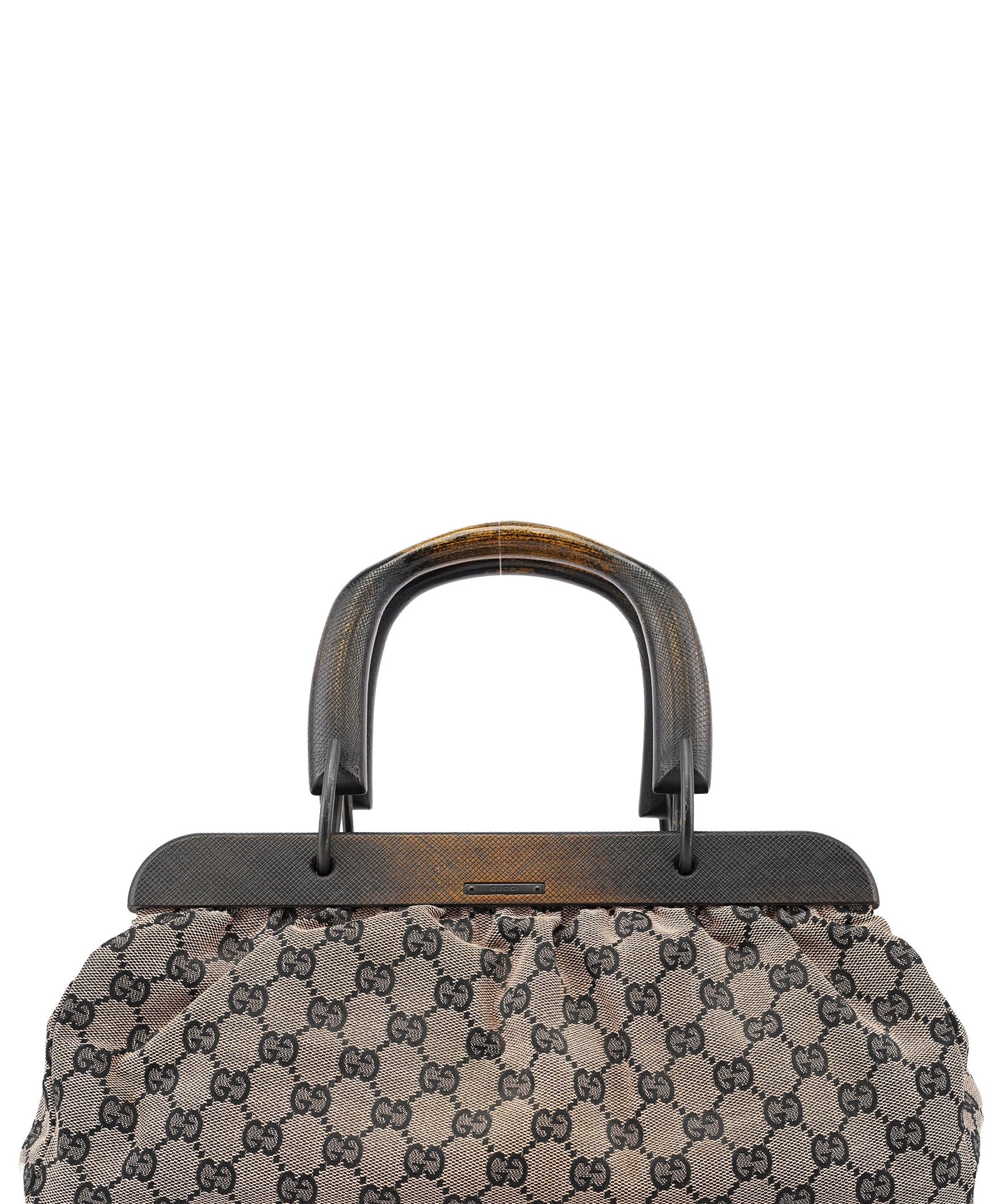Gucci 2002 Beige GG Doctor Bag
