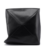 Gucci 2002 Borsa con manici in legno in pelle di vitello nera