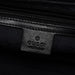 Gucci 2002 Black Leather Runway Wood Handle Bag