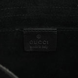 Gucci 2002 Black Suede Heart Crossbody Bag