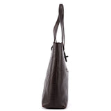 Gucci 2002 Brown Leather Turnlock Tote