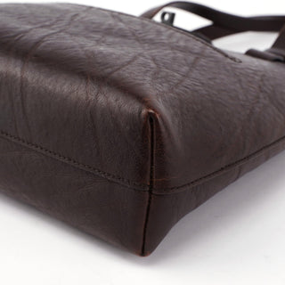 Gucci 2002 Brown Leather Turnlock Tote