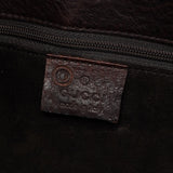Gucci 2002 Brown Leather Turnlock Tote