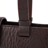 Gucci 2002 Brown Leather Turnlock Tote