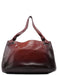 Gucci 2002 Burgundy Calfskin Shoulder Bag