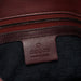 Gucci 2002 Burgundy Calfskin Shoulder Bag