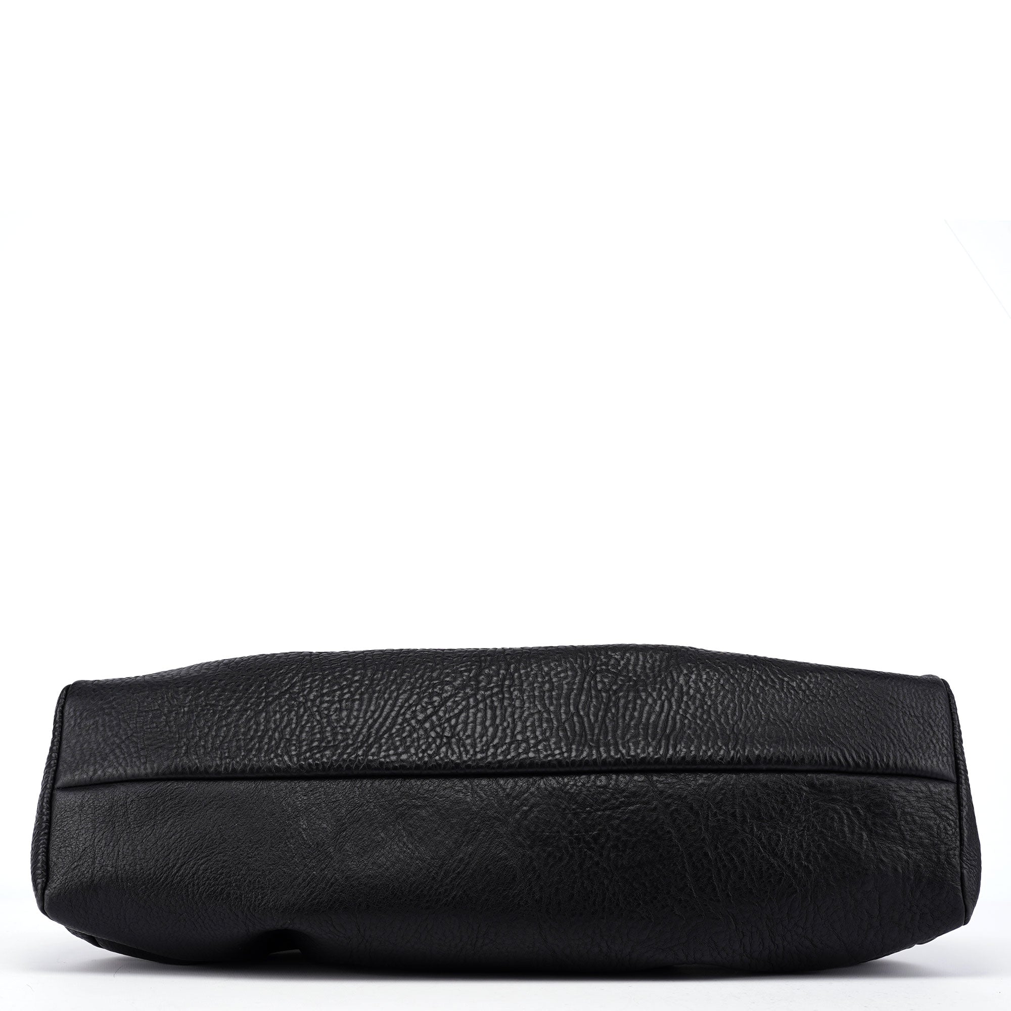 Gucci 2002 Sac Doctor du défilé en cuir de bison noir