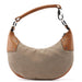 Gucci 2003 Beige Canvas Round Hobo Shoulder Bag