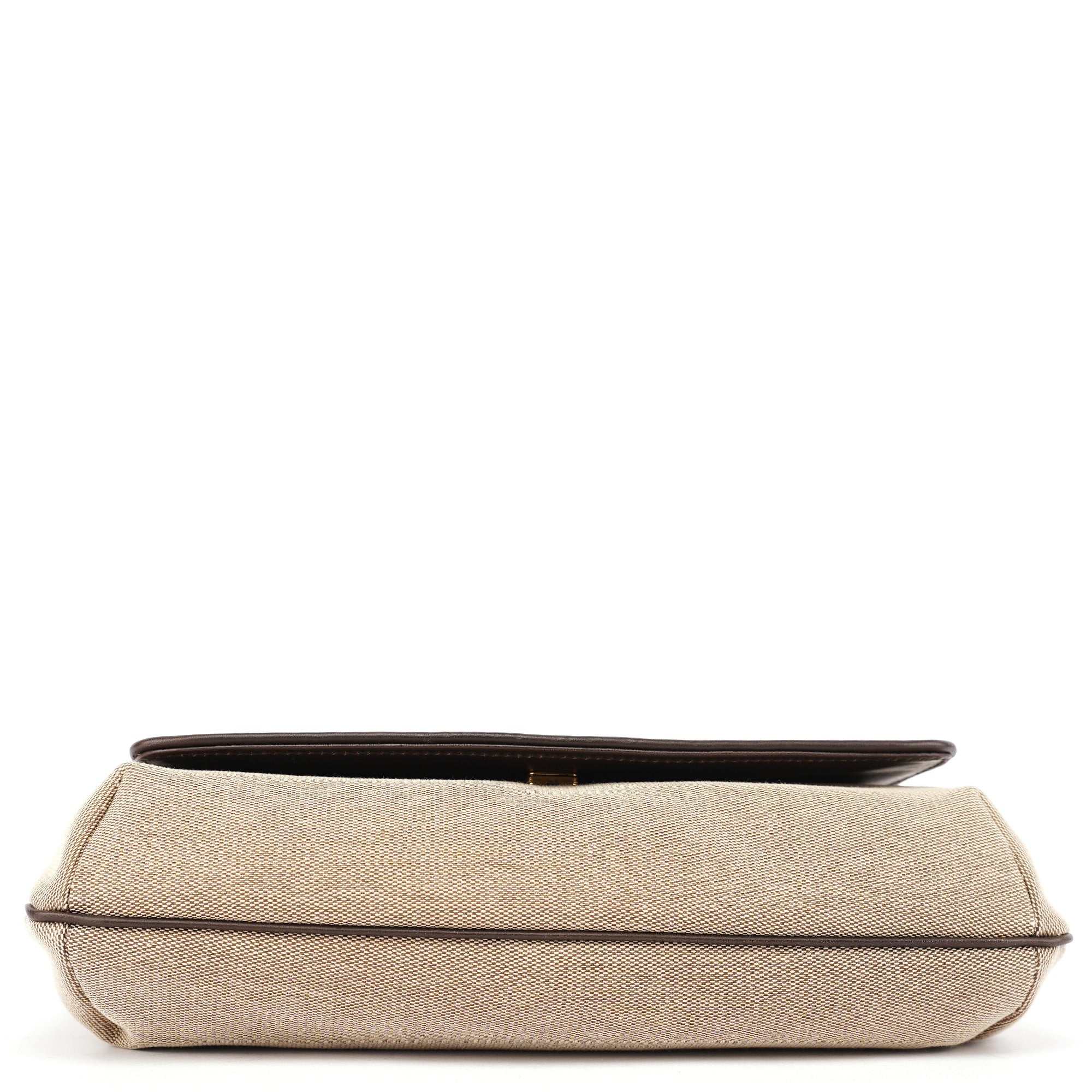 Gucci 2003 Beige Canvas Shoulder Bag