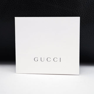 Gucci 2003 Black Calfskin Bamboo Shoulder Bag