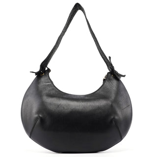 Gucci 2003 Black Calfskin Hobo Shoulder Bag