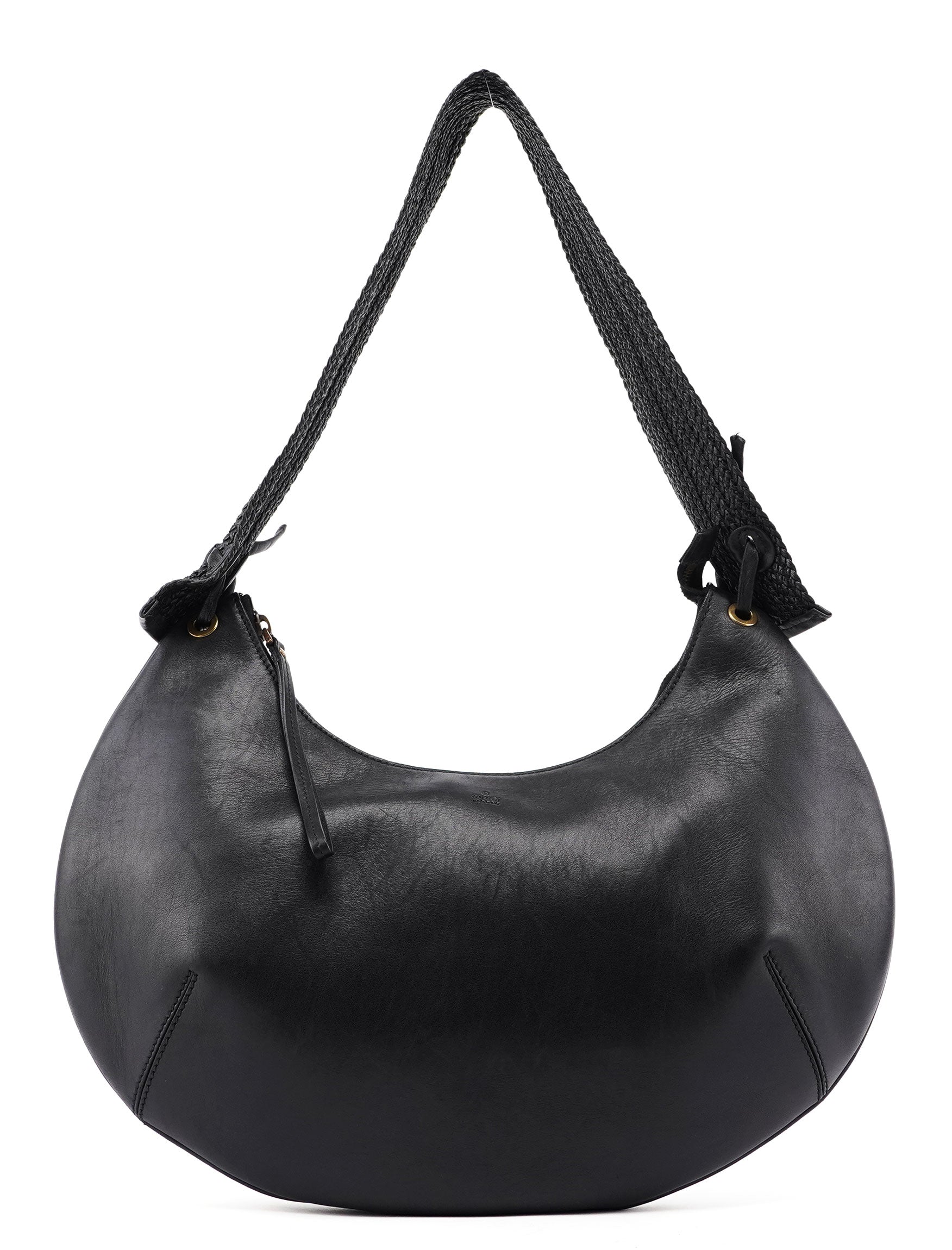 Gucci 2003 Black Calfskin Hobo Shoulder Bag