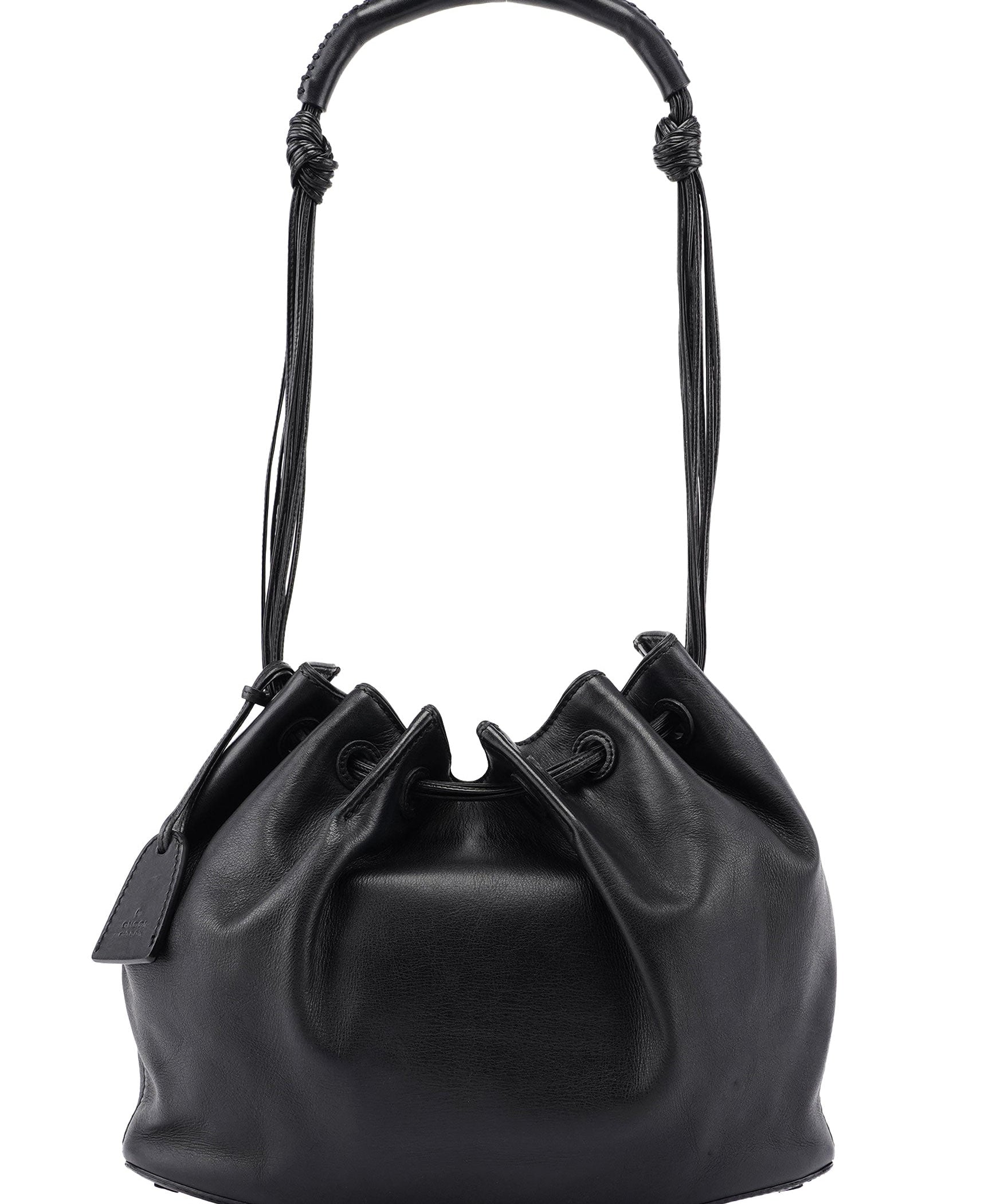 Gucci 2003 Black Calfskin Shoulder Bag