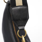 Gucci 2003 Black Canvas Shoulder Bag