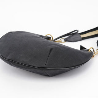 Gucci 2003 Black Canvas Shoulder Bag