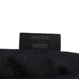 Gucci 2003 Black Leather Hobo Shoulder Bag