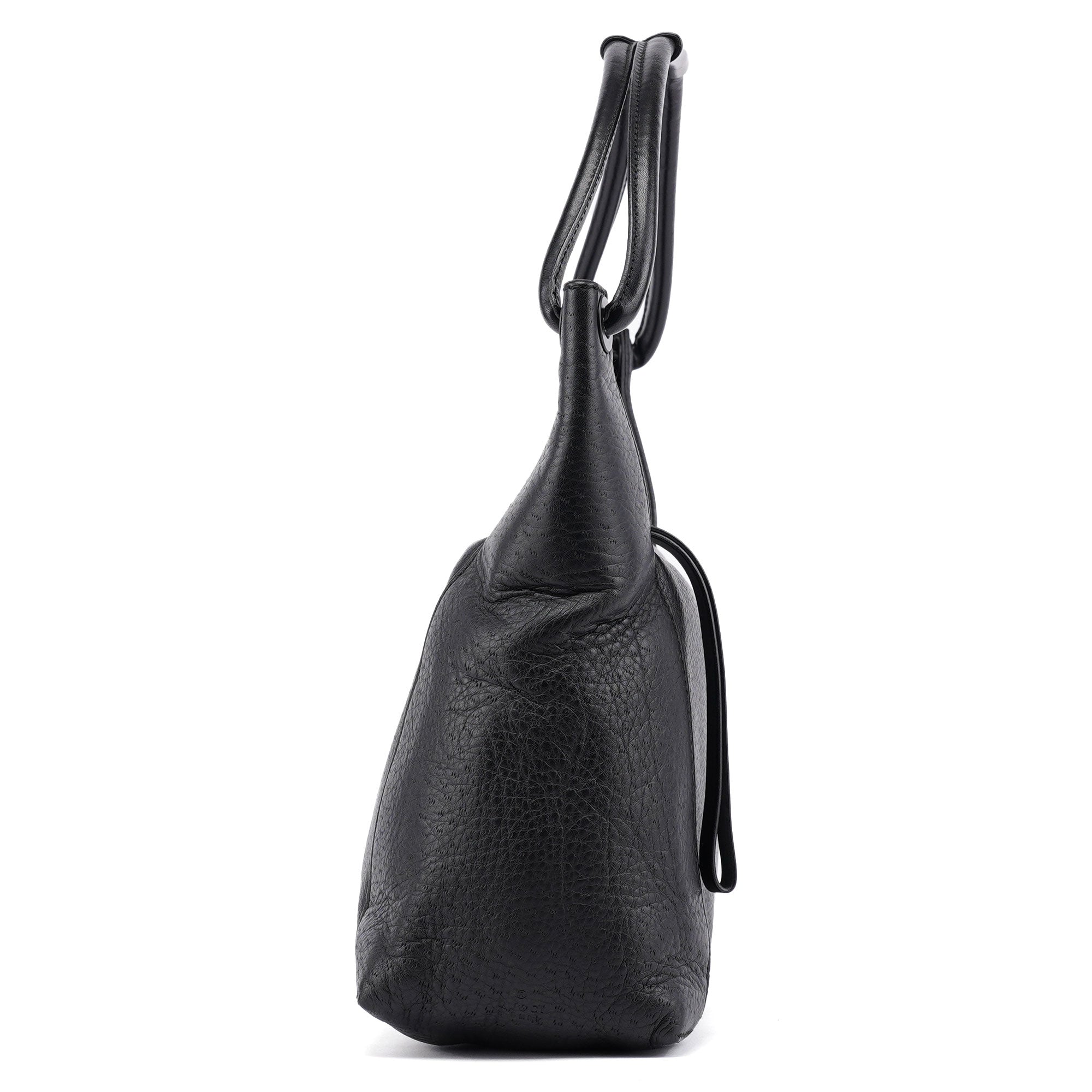 Gucci 2003 Black Leather Hobo Shoulder Bag