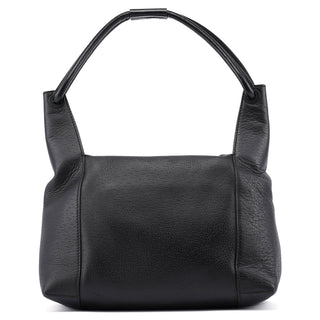 Gucci 2003 Black Leather Hobo Shoulder Bag