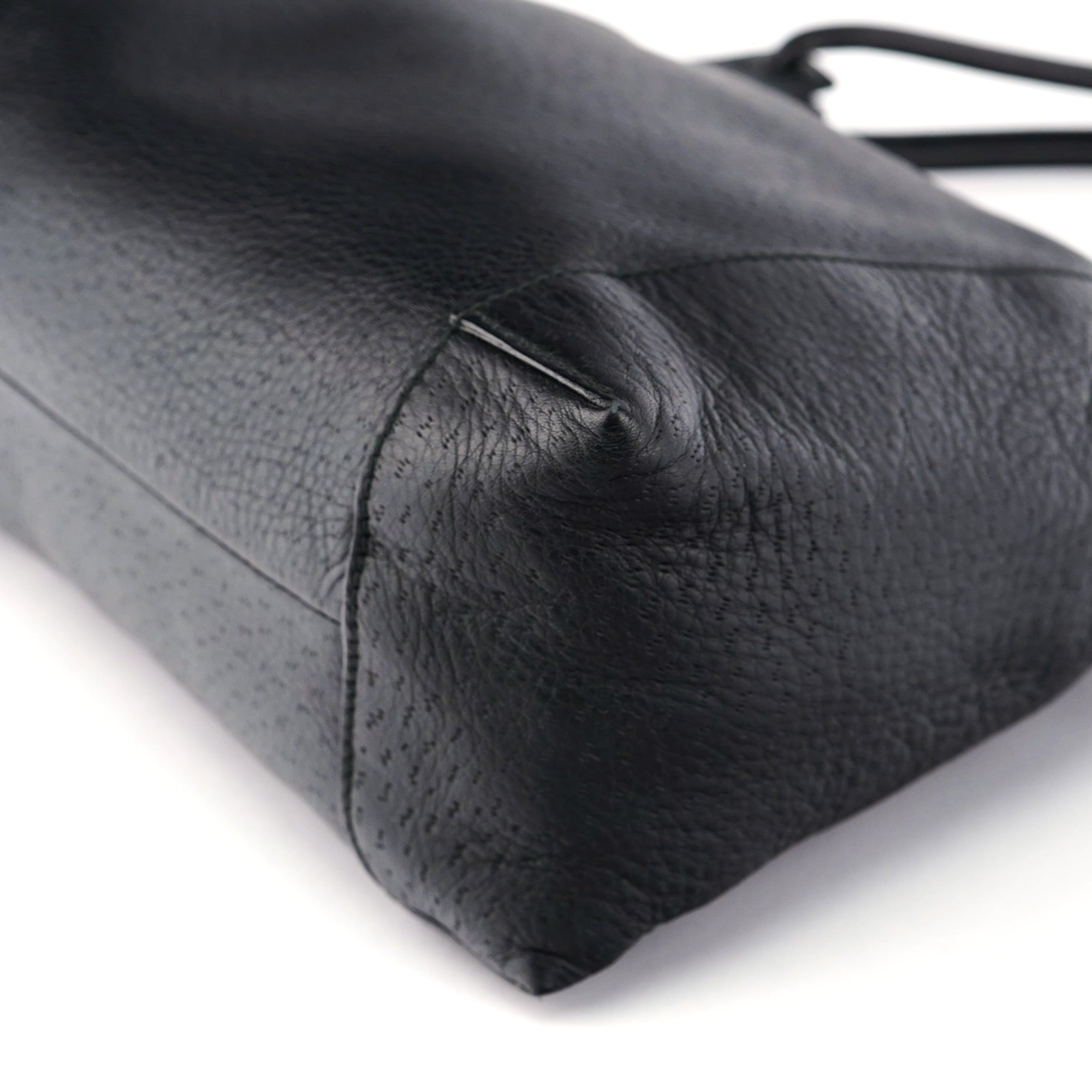 Gucci 2003 Black Leather Hobo Shoulder Bag