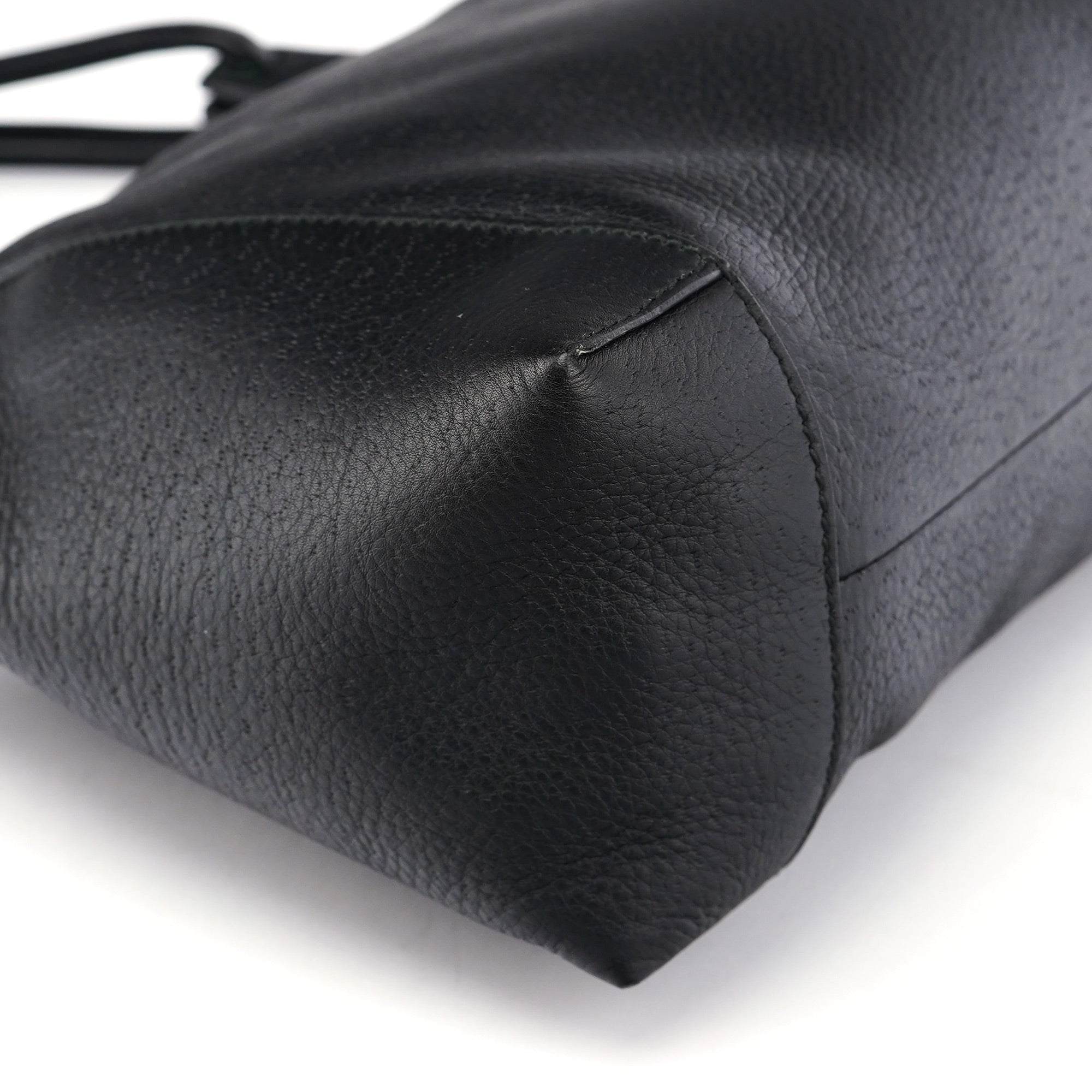 Gucci 2003 Black Leather Hobo Shoulder Bag
