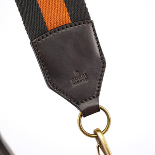 Gucci 2003 Brown Canvas Round Shoulder Bag