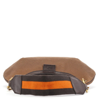 Gucci 2003 Brown Canvas Round Shoulder Bag