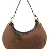 Gucci 2003 Brown Canvas Shoulder Bag