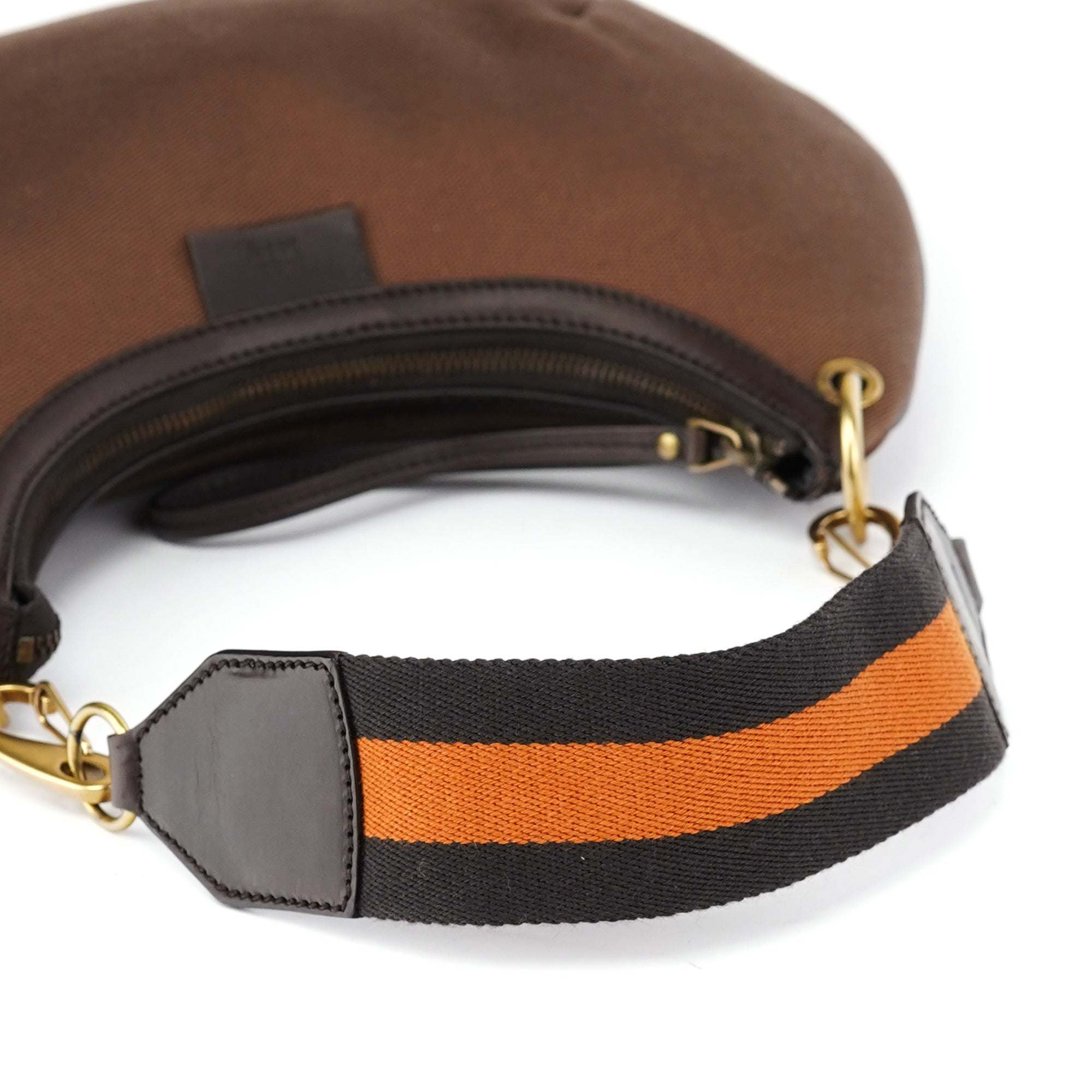 Gucci 2003 Brown Canvas Shoulder Bag