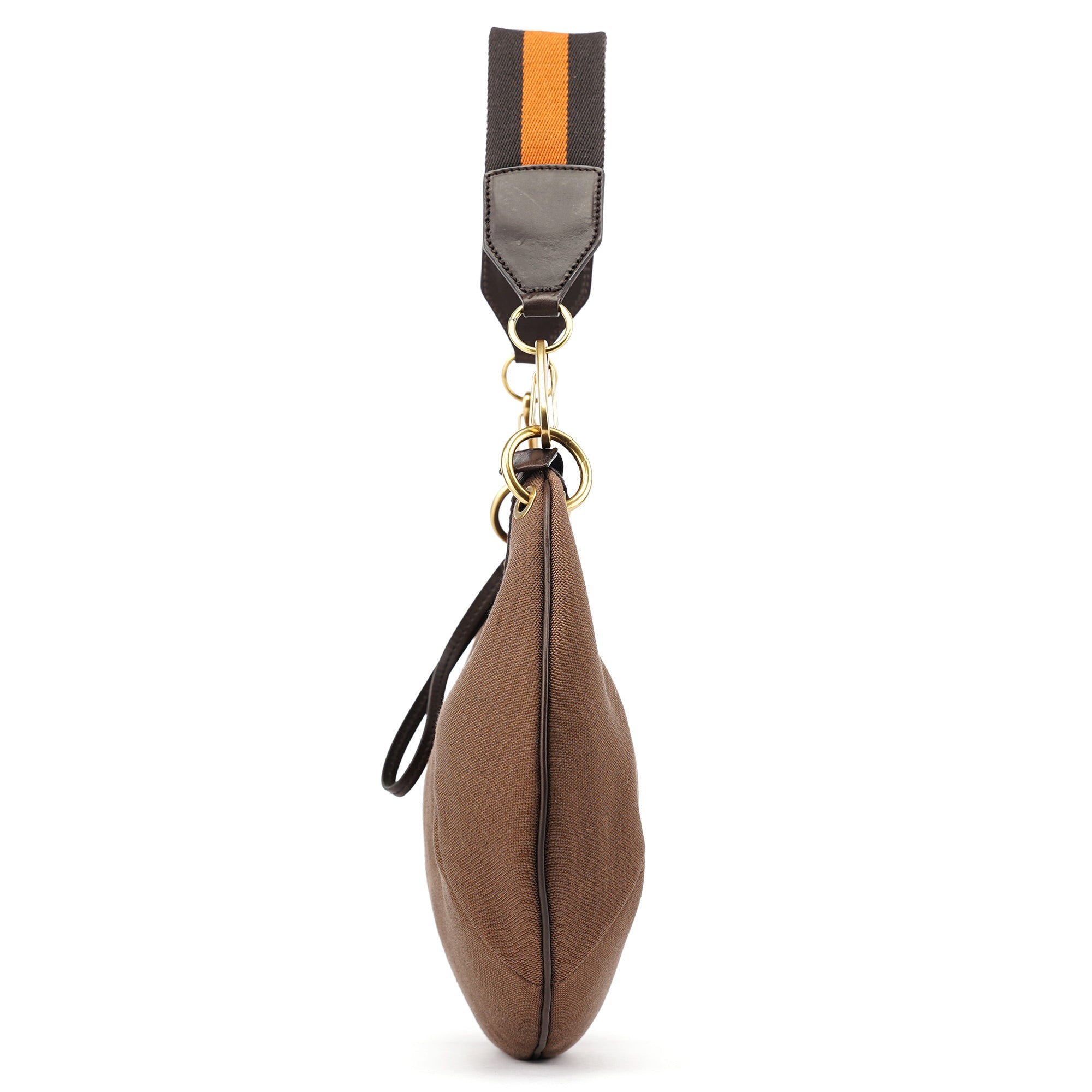 Gucci 2003 Brown Canvas Shoulder Bag
