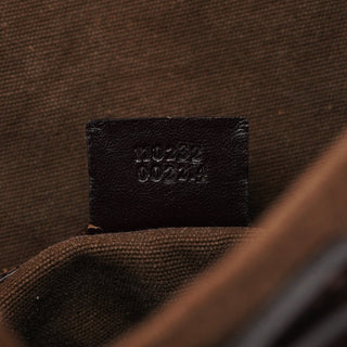Gucci 2003 Brown Canvas Shoulder Bag