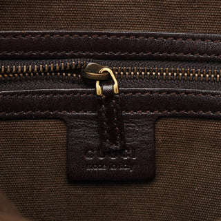 Gucci 2003 Brown Canvas Shoulder Bag