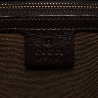 Gucci 2003 Brown Canvas Shoulder Bag