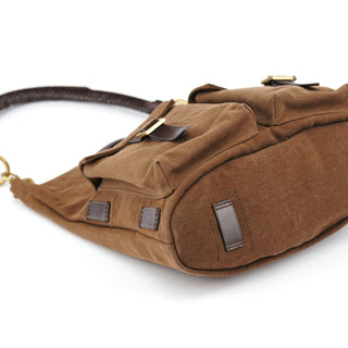 Gucci 2003 Brown Canvas Shoulder Bag