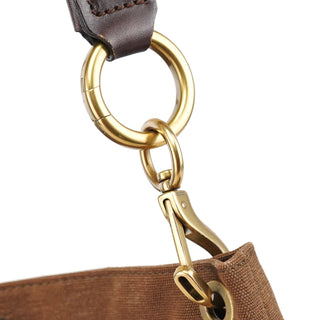 Gucci 2003 Brown Canvas Shoulder Bag