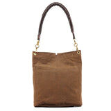 Gucci 2003 Brown Canvas Shoulder Bag