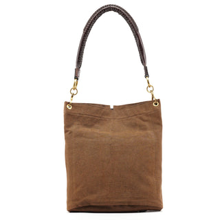 Gucci 2003 Brown Canvas Shoulder Bag