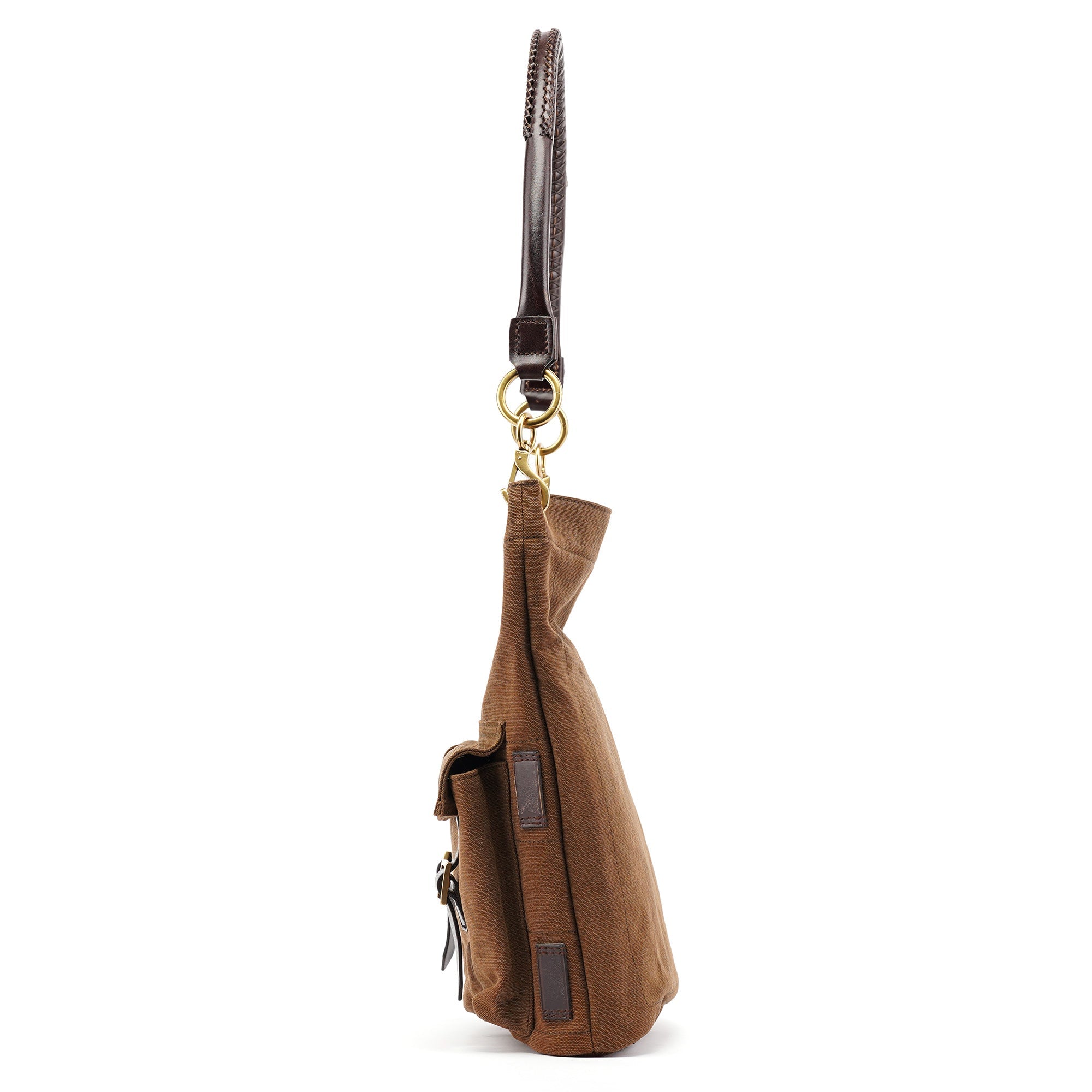 Gucci 2003 Brown Canvas Shoulder Bag