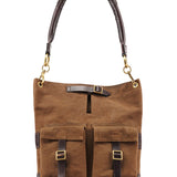 Gucci 2003 Brown Canvas Shoulder Bag
