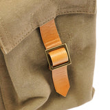 Gucci 2003 Khaki Canvas Shoulder Bag