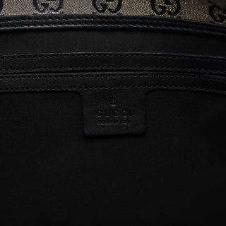 Gucci 203494 Beige GG Canvas Jackie Shoulder Bag