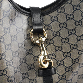 Gucci 203494 Beige GG Canvas Jackie Shoulder Bag