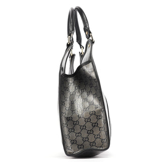 Gucci 203494 Beige GG Canvas Jackie Shoulder Bag