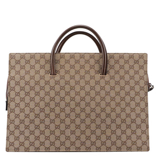 Gucci 212792 Beige GG Lady Lock Tote Bag