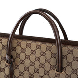 Gucci 212792 Beige GG Lady Lock Tote Bag