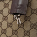 Gucci 212792 Beige GG Lady Lock Tote Bag