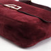 Gucci 248045 Burgundy Suede GG Shoulder Bag